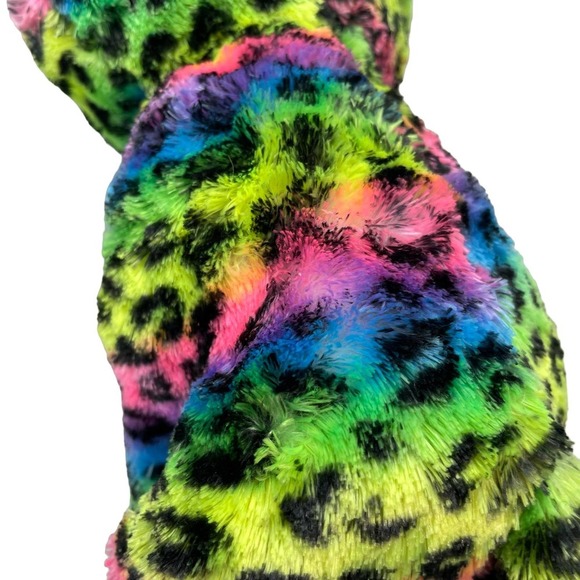 TY Silk Beanie Boos Dotty Leopard Plush Multicolor - Picture 7 of 8